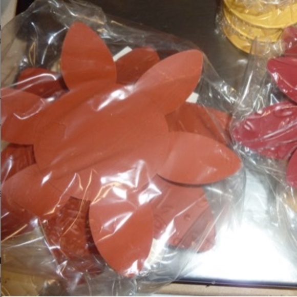 Set of 4 Daffodil Flower Tealight Candle Holders metal mesh spring colored NEW - Picture 4 of 4